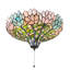 20" Wide Wisteria Fan Light Fixture