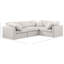 Canapé modulaire de coin rembourré 4 pièces Itala-94482393