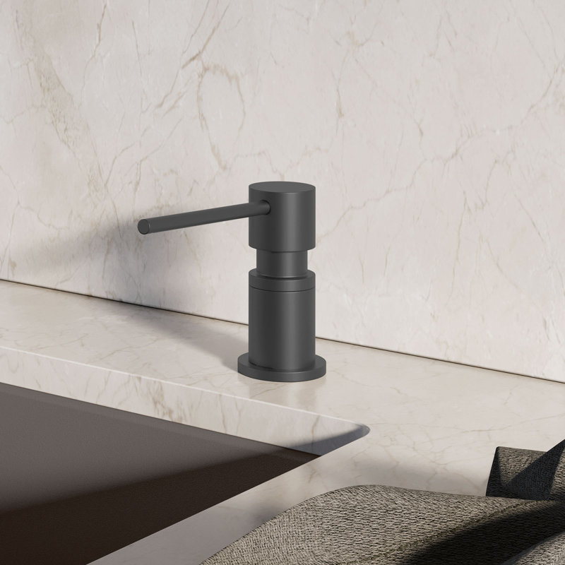 Lato Soap Dispenser, Matte Black