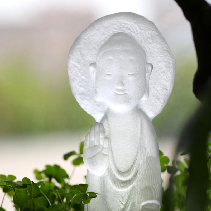 Figurine bouddha en cristal Free Mind Out of Humility