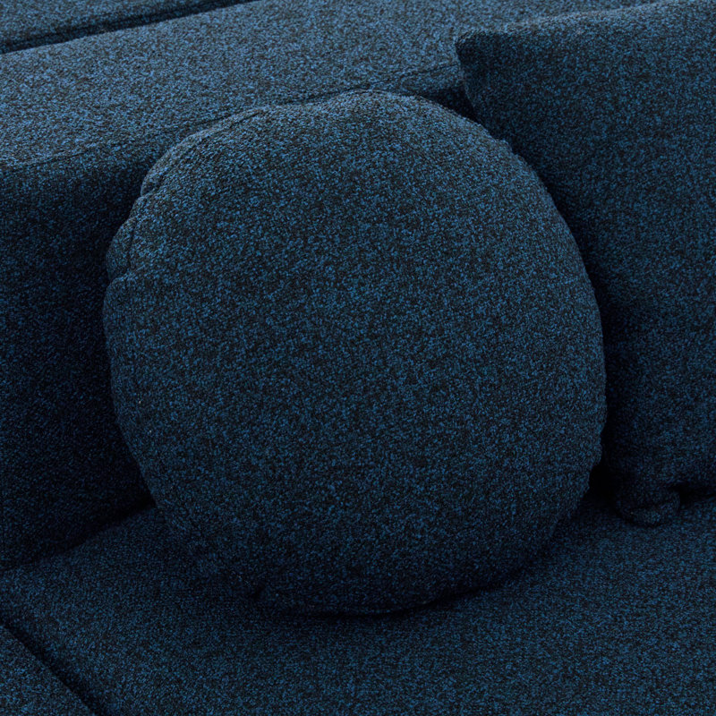 Canapé modulaire Boneless Couch, Bleu