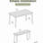 3 Pieces Acacia Wood Table Bench Dining Set For Outdoor & Indoor Furniture With 2 Benches, Picnic Beer Table for Patio, Porch, Garden, Poolside