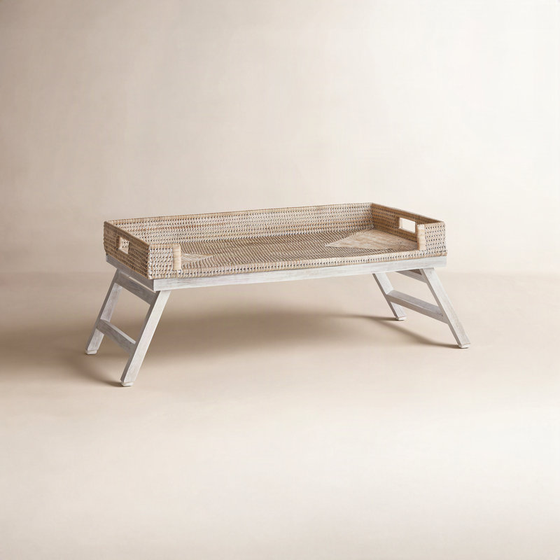 Burma Breakfast Tray, Whitewash