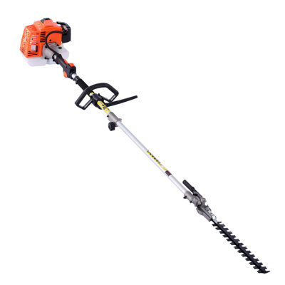 63cc 2-Cycle Gas 5-in-1 Multi-Tool System with Hedge Trimmer, String Trimmer, Brush Cutter, and Pole Saw Attachments
