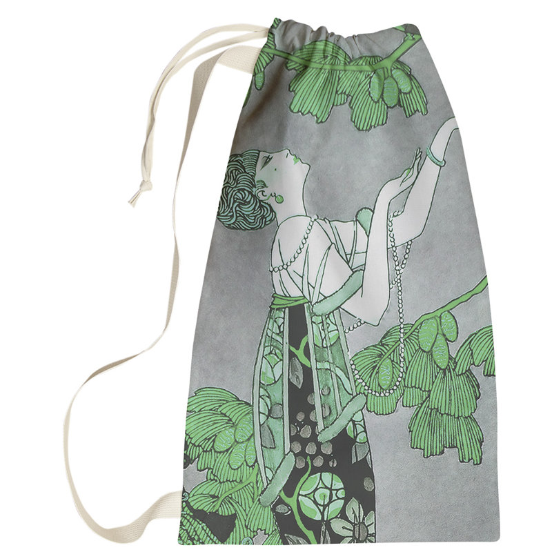 Sac à linge pour femme Simsbury, Grand (H 76,5 po x l 29,5 po x P 1,5 po), Vert