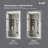 72"x36" LED Bathroom Mirror, Front-Lit and Back-Lit, Light Srtip Unseen When Turned Off, Color Tem Adjustable, Stepless Dimmable, 3 Colors CRI90+, Brightness Memory, Shatter-Proof,Anti-fog LED Vanity