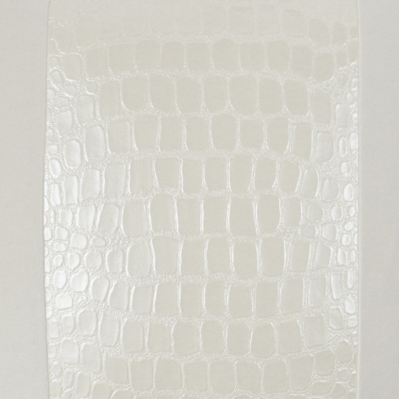 Bayou Pillow Cover & Insert, Square 24", Ivory