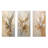 Minimalism Beige And Gold Dove - Dove Metal Prints Set Of 3-692016522