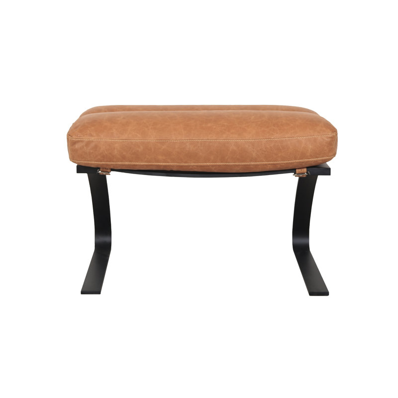 Lavello Leather Accent Stool