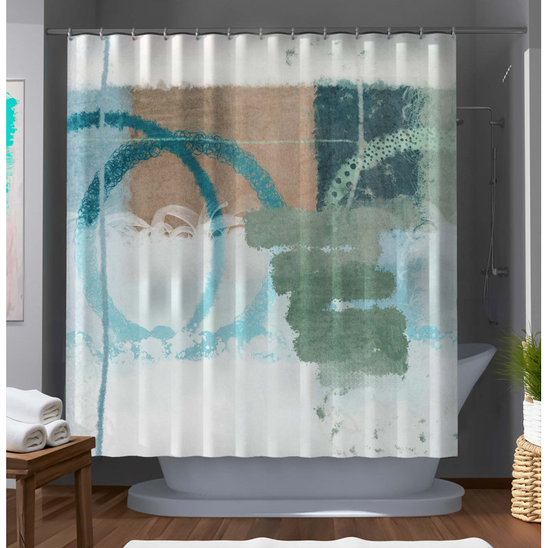Award Relax Designer Shower Curtain