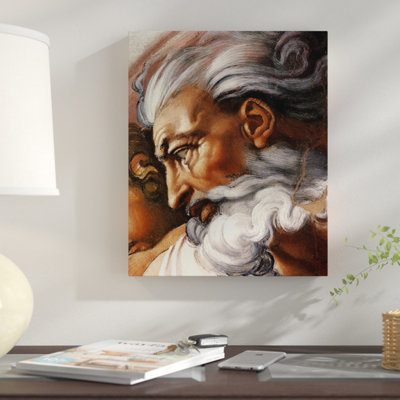 " Head Of God-3 " by Michelangelo
