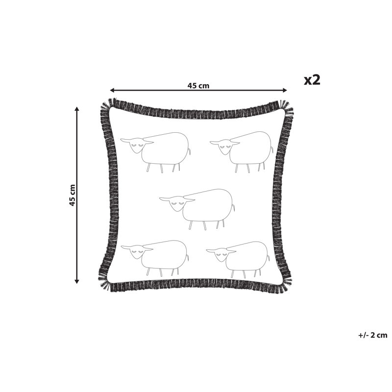 Articombe Square Cushion