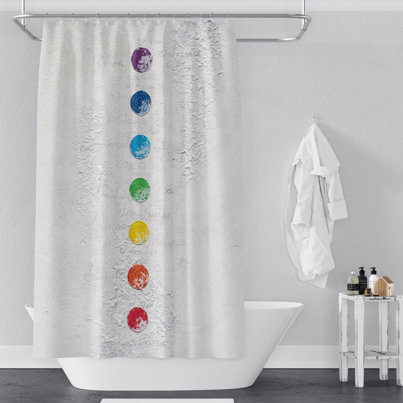 Rideau de douche Shalie, H 93 po x l 70 po