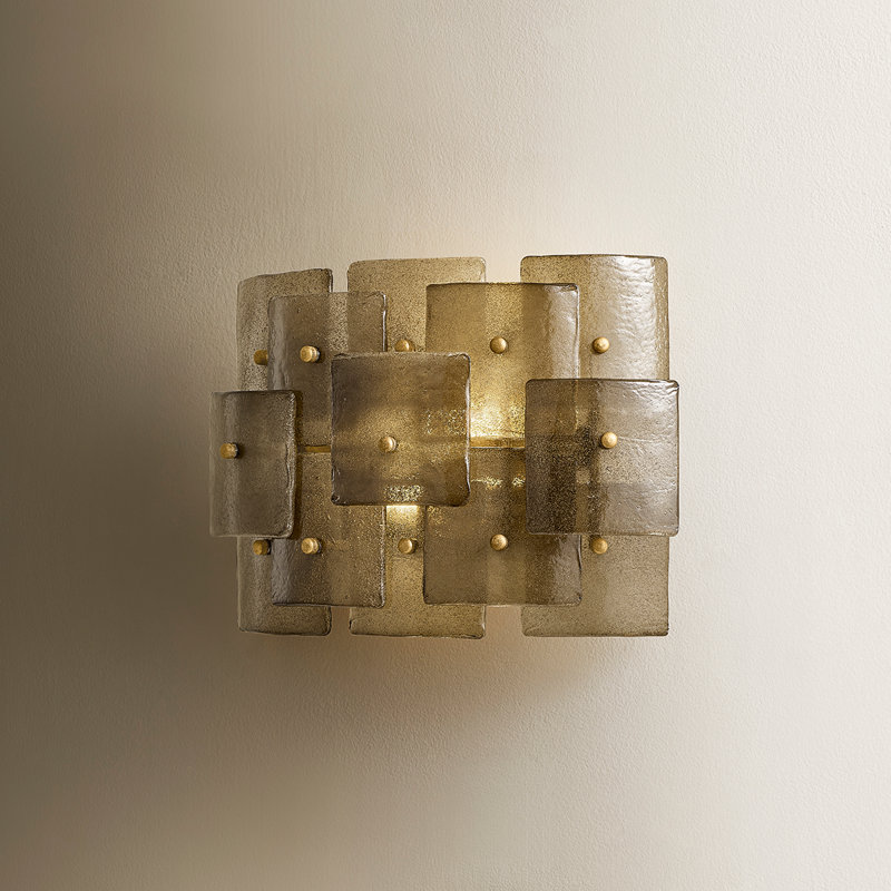 Jacik Wall Sconce, Patina Gold Leaf