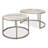 2 - Piece Marble Top Living Room Table Set