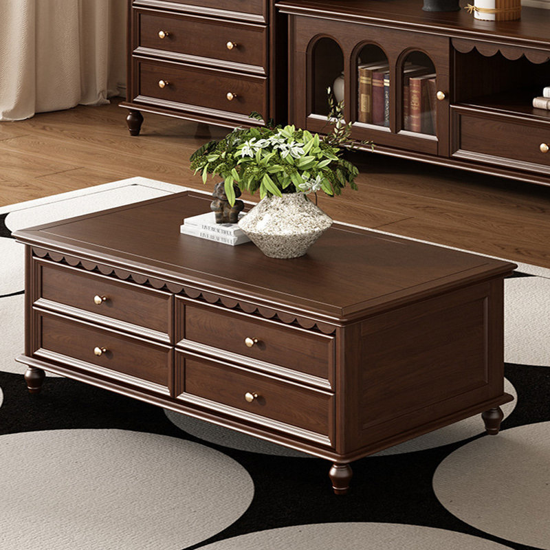 Modern simple light luxury coffee table
