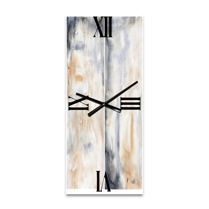 Horloge murale abstraite, Grand