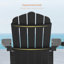 Chaise Adirondack pliante en plastique Shubhika-845593960