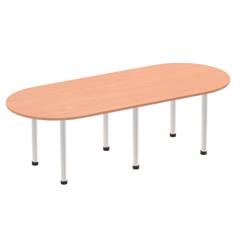 Kyvan 240cm Rectangle Conference Table, Beech