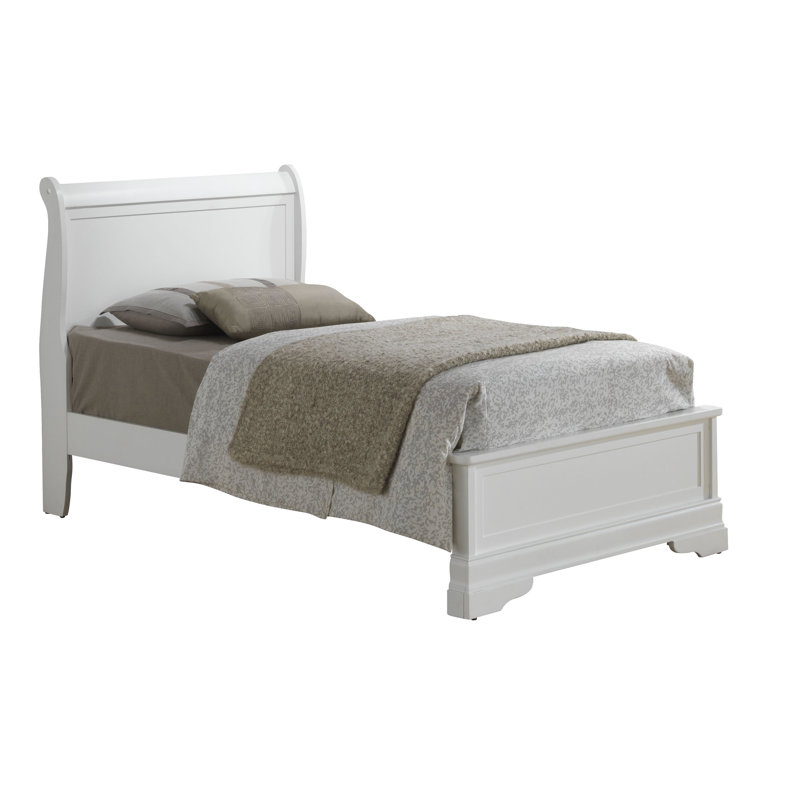 Citronelle Standard Bed, Twin, White