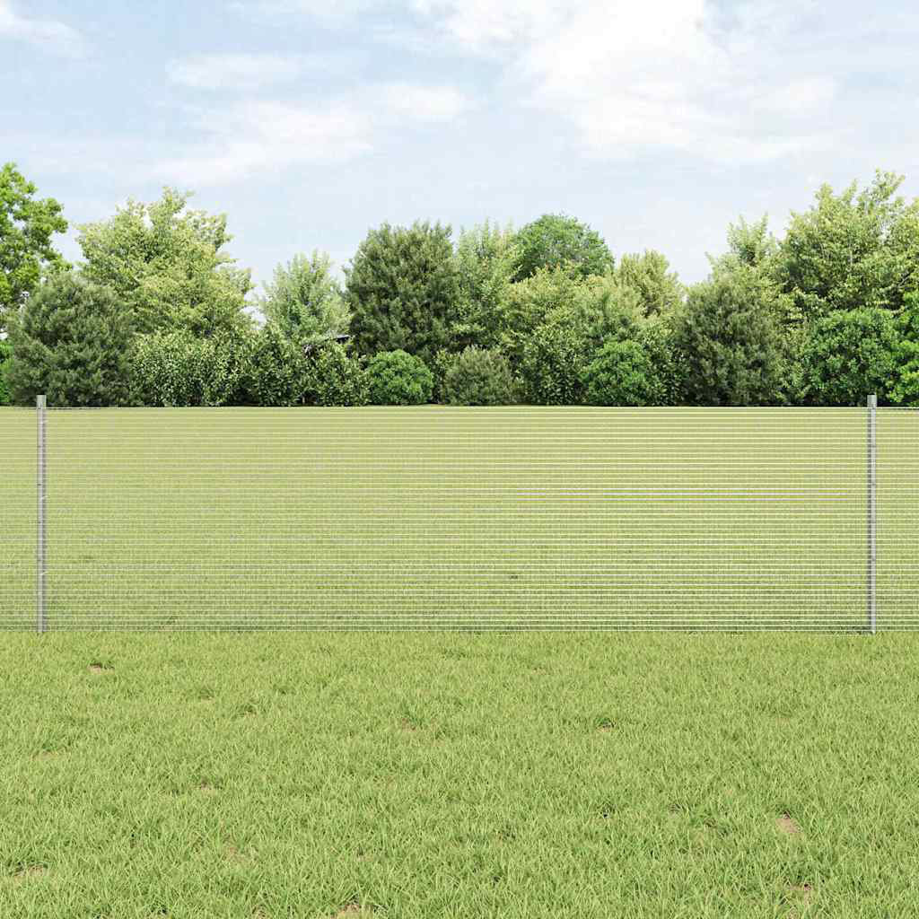 Vidaxl Fence With Posts Steel
