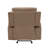 Reclining Transitional Microfiber Fabric Chair-1825779411