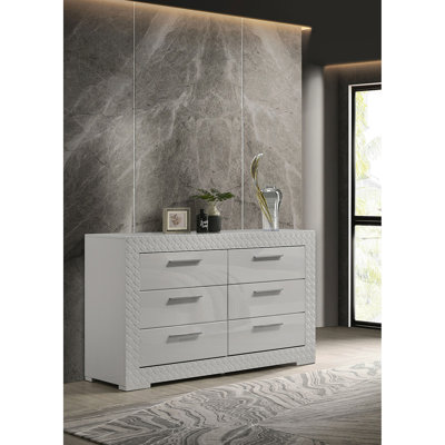 Commode 6 tiroirs Pierce