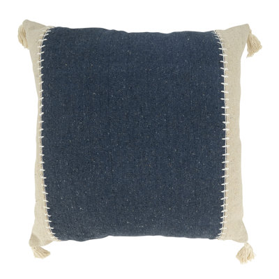 Tassels Cotton Throw Pillow