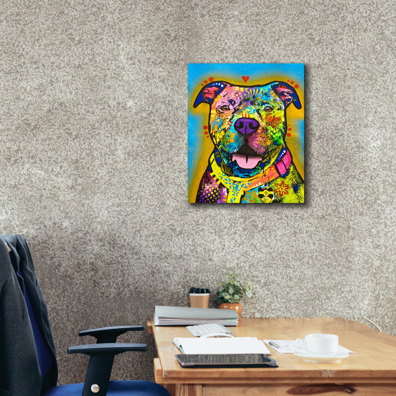 'Dialect' by Dean Russo Canvas Wall Art, 24" H x 20" W x 0.75" D