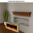The Sideline Deluxe Gold Smart Electric Fireplace-89263421