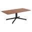 Table basse brune