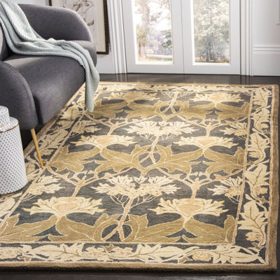 Tapis oriental en laine touffeté à la main Tingley