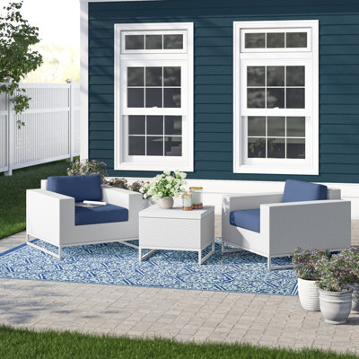 Azyon 2 - Person Patio Conversation Sets with Cushions