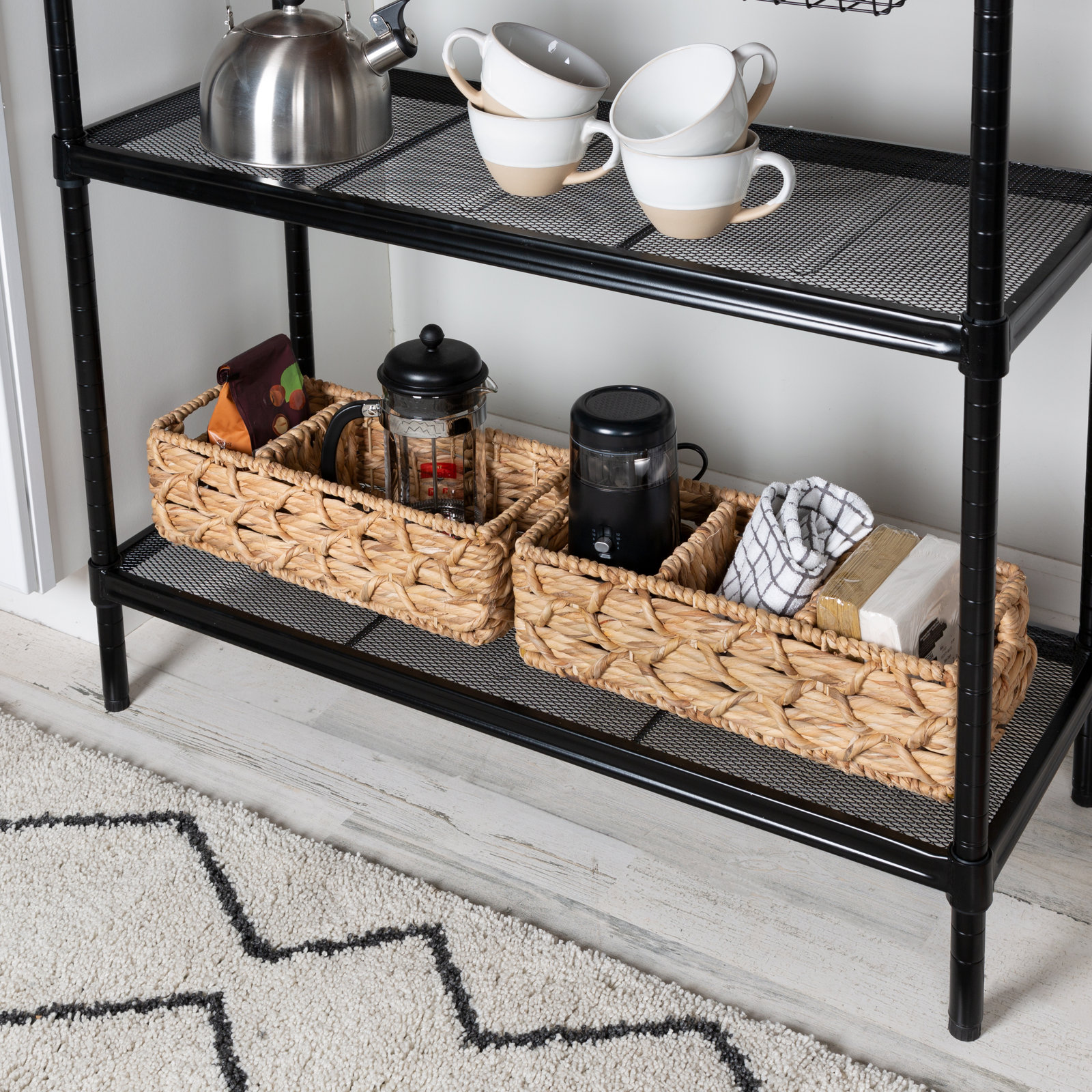 Wicker Decorative Basket - Set of 2