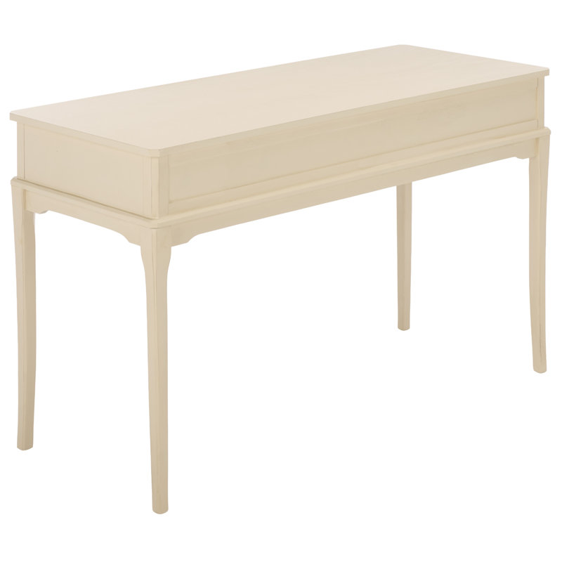 Bureau 3 tiroirs Opal, Distressed White