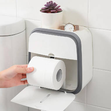 Captive Gala Wall Mount Toilet Paper Holder