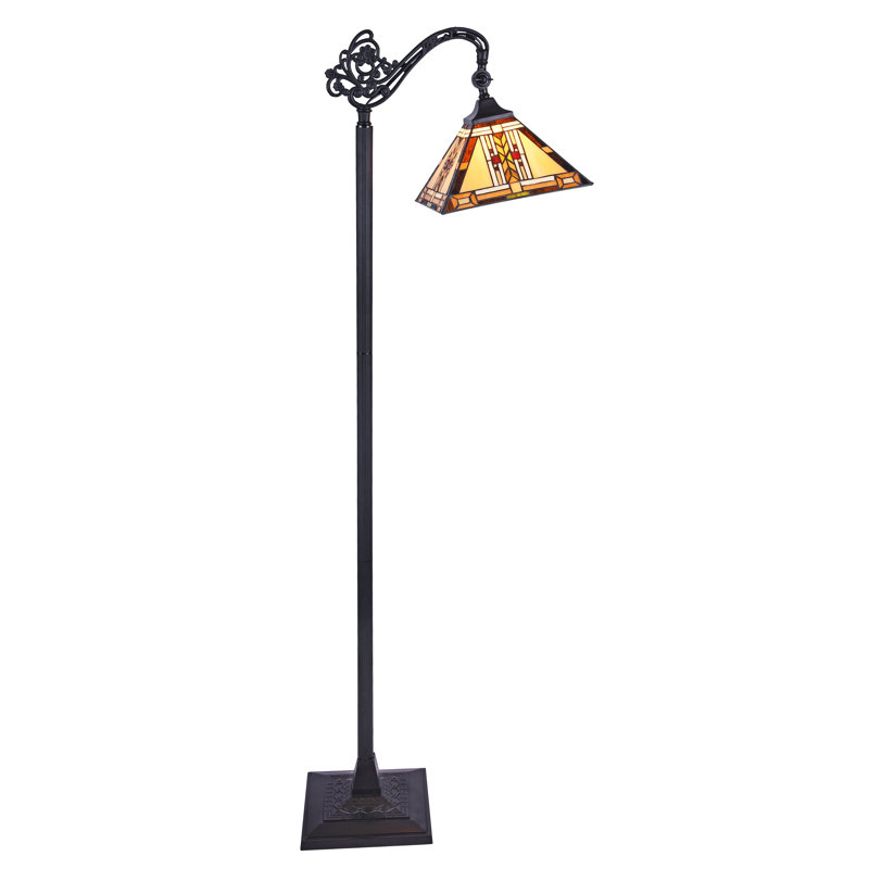 Fournier 61.4'' Blackish Bronze Task Floor Lamp