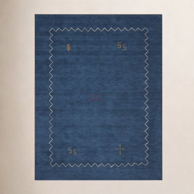 Danforth Hand-Woven Flatweave Wool Area Rug