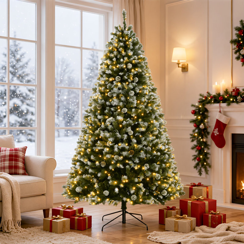 6 H Christmas Tree, 7.5ft