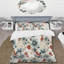 Ensemble de housse de couette floral rouge et blanc Asian Zen Floral-356210883