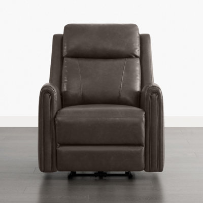Zero Wall Vegan Leather Power Recliner by Latitude Run