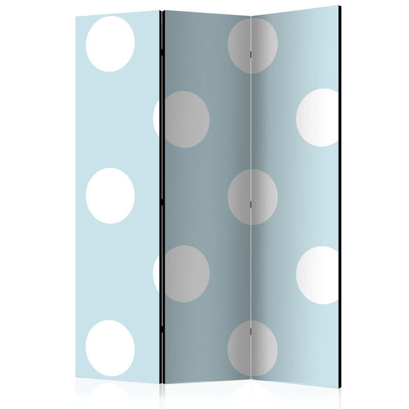Ghevont 172cm H Solid Wood Folding Room Divider, 3