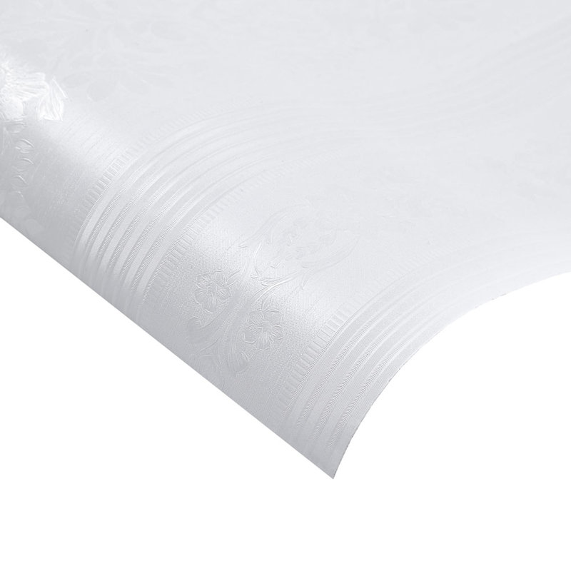 Retro Flower Textured PVC Wallpaper Roll