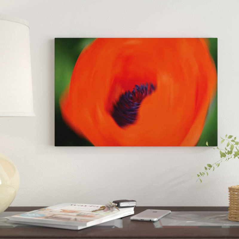 « orange de dépilament » par savanah planche, impression sur toile, H 8 po x l 12 po x P 0,75 po, Pas de tapis, Toile tendue