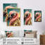 «Flamingo Gangster in NYC III», impression sur toile-1725839400-1725839402