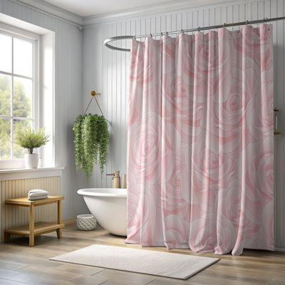 Blossom Charm - 1 Piece Standard Shower Curtain