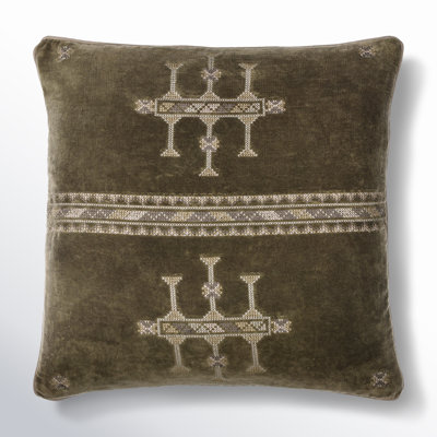 Veola Cotton Throw Pillow