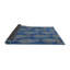 Tapis bleu/gris à tisser électrique-2135335874