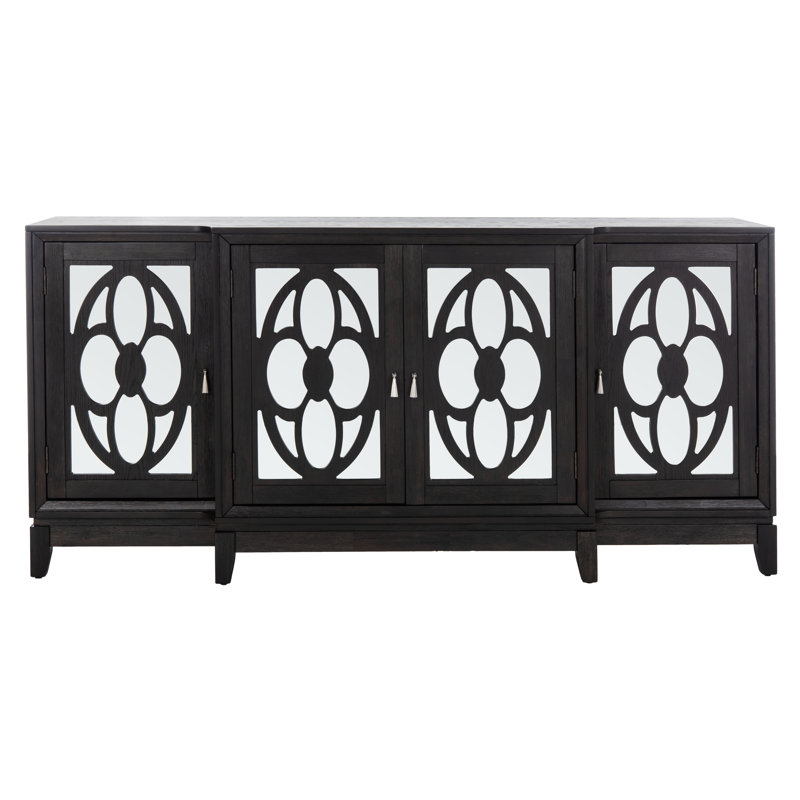 72'' Sideboard, Black