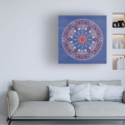  «Dina June Festive Summer VI», art mural sur toile